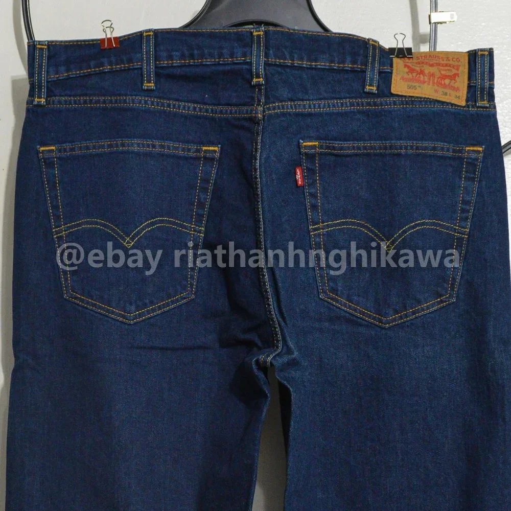 Levi's Men's‎ 505 Jean DARK BLUE